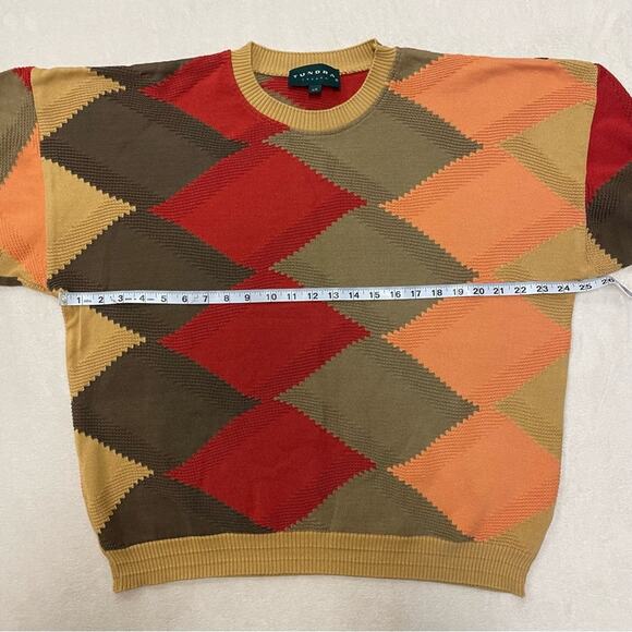 Tundra Canada Vintage Retro 90’s Grandpa Sweater Size L - Picture 7 of 7